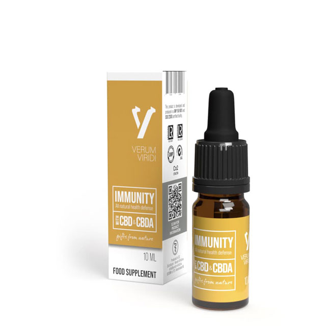 Verum Viridi Immunity CBD - 10ml - Afbeelding 2