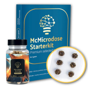 McMicrodose Starter Kit 6 x 1 gram en `Microdose Synergy – 60 capsules
